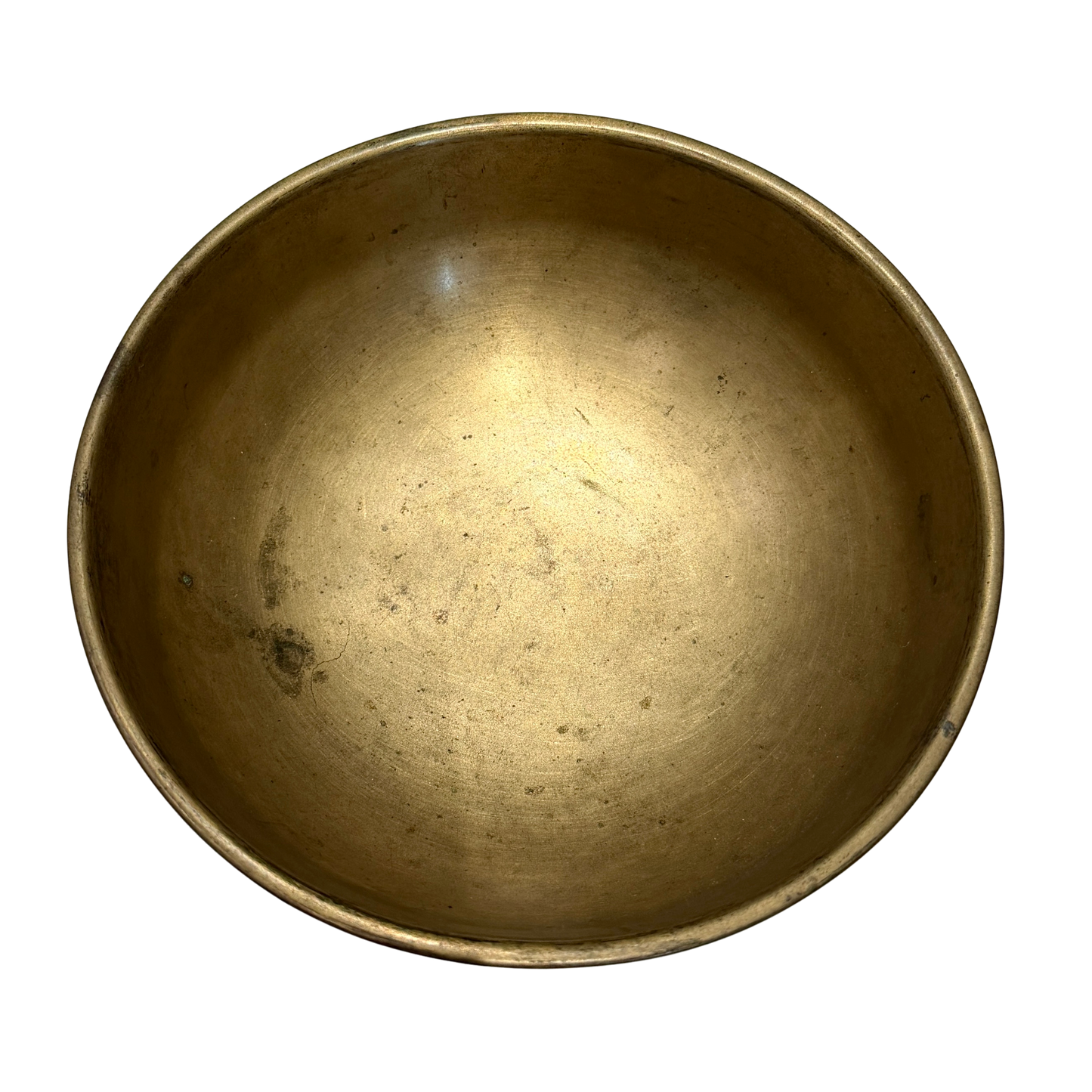 Antique Manipuri Singing Bowl 14cm Note D#4