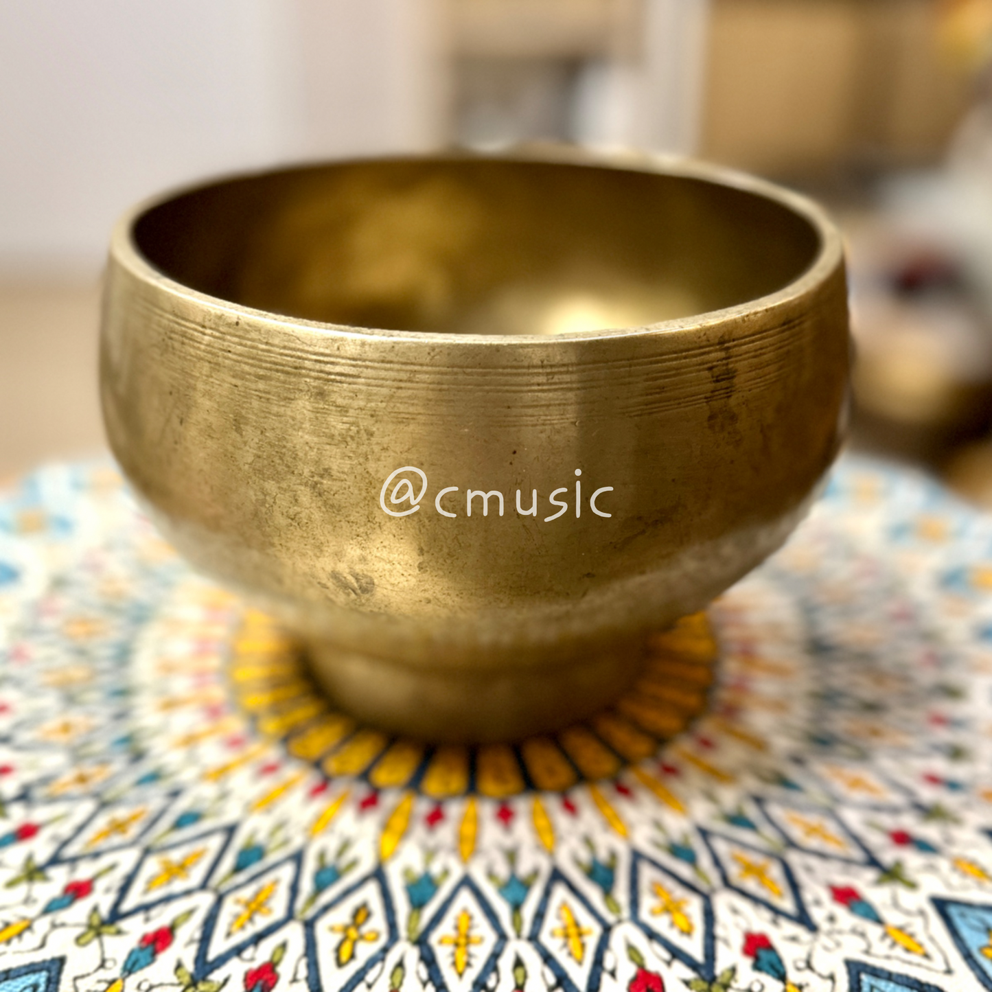 Antique Naga/Pedestal Singing Bowl 納伽古董缽-Note C4 八折優惠