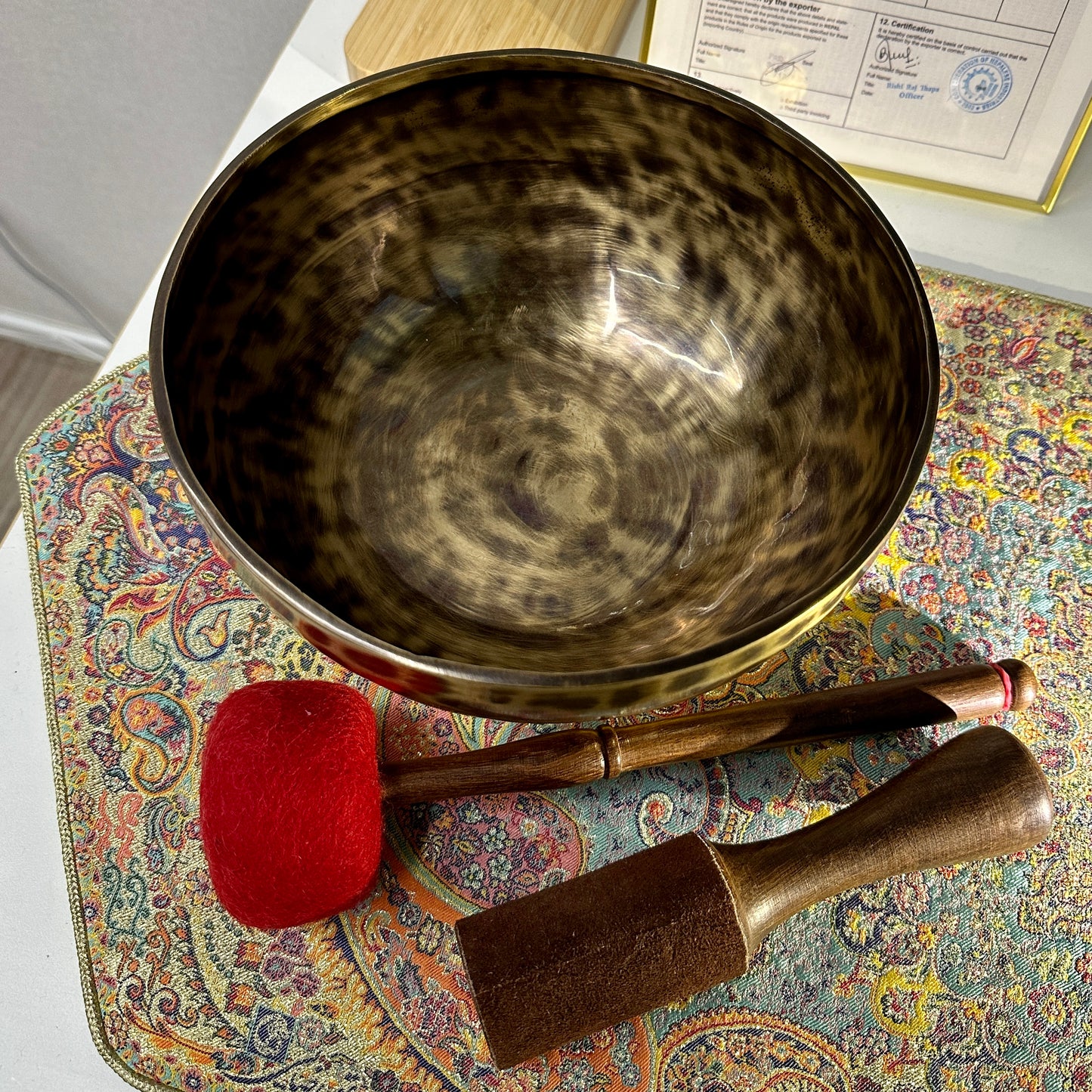 Nepal Handcrafted Bowl 尼泊爾手造頌缽 18/21cm