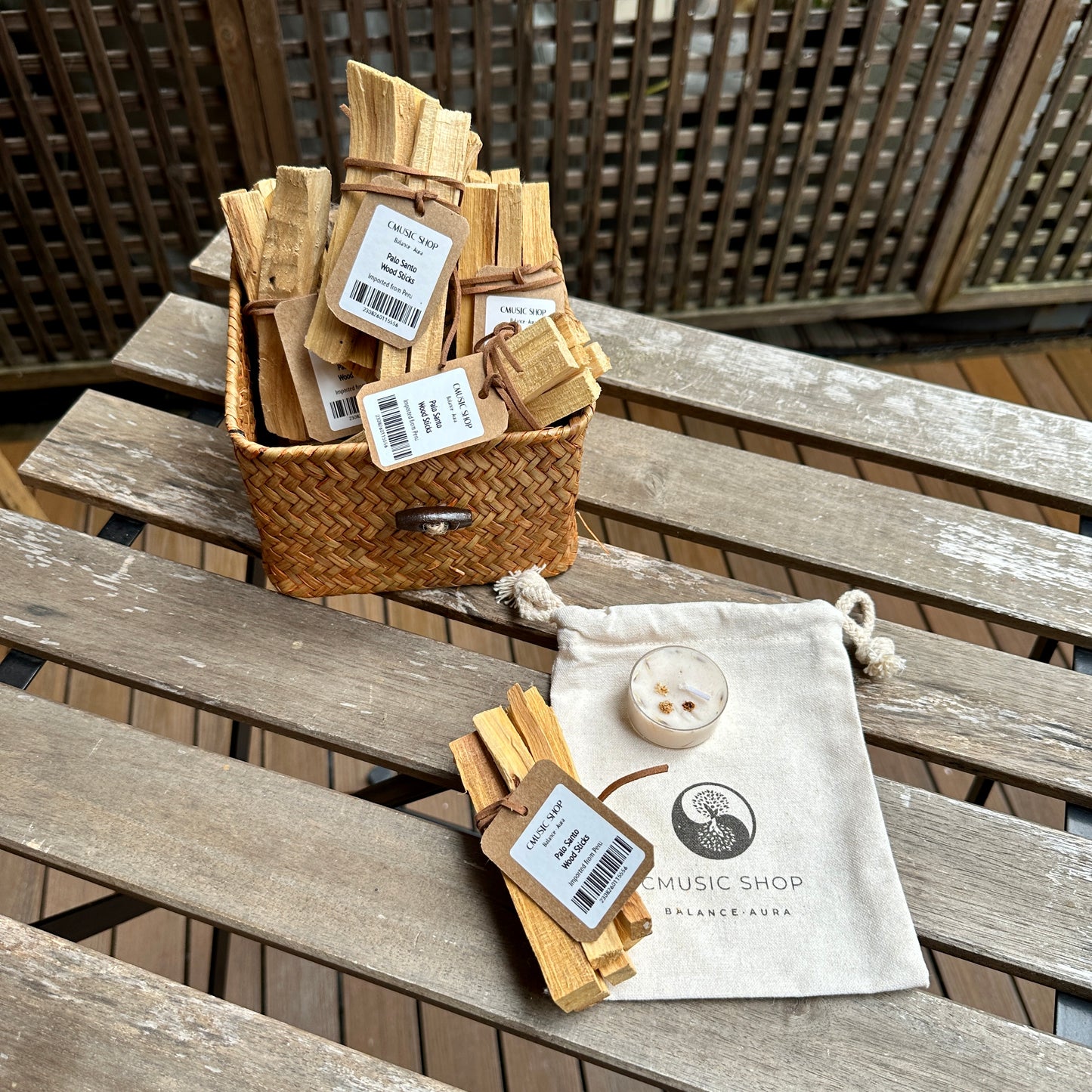 秘魯聖木4-5支 Palo Santo wood 4-5 sticks