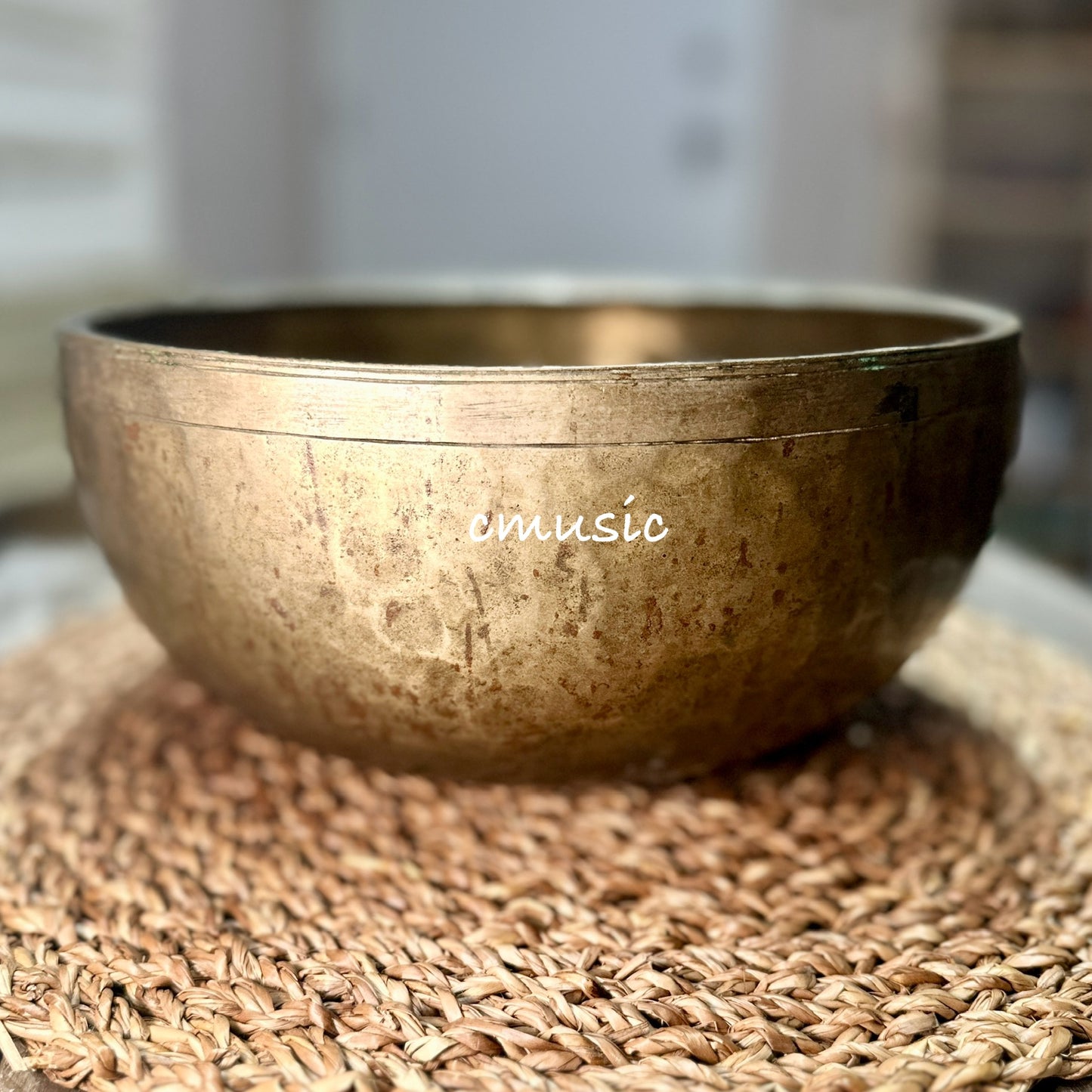 Antique Jambati Singing Bowl 古董頌缽 25cm-Note F3 六折優惠