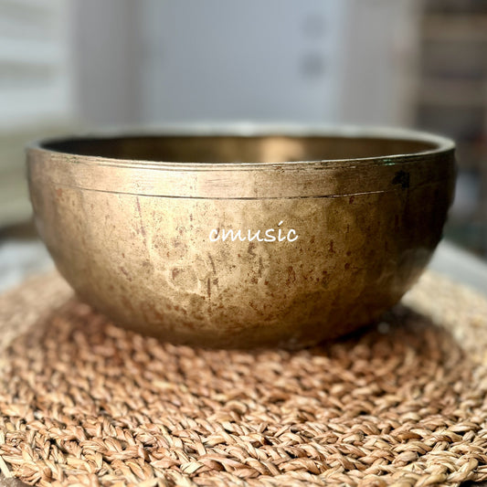 Antique Jambati Singing Bowl 古董頌缽 25cm-Note F3 六折優惠