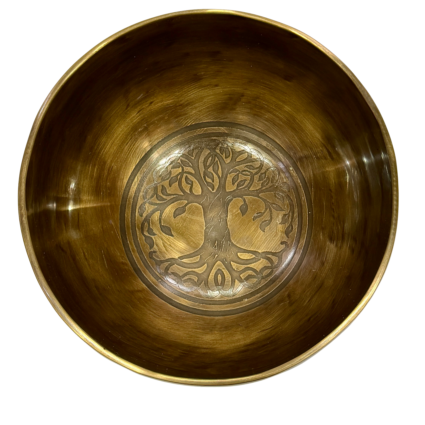 「生命之樹」雕刻頌缽 Tree of Life Singing Bowl