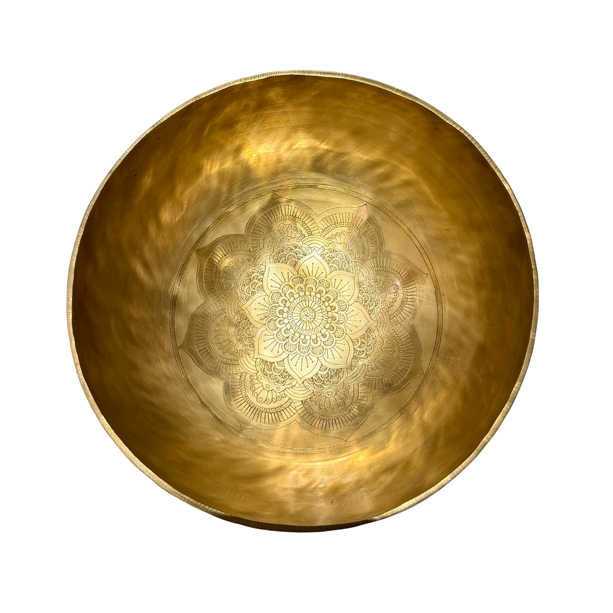尼泊爾滿月雕花缽 Nepal Full Moon Carved Singing Bowl