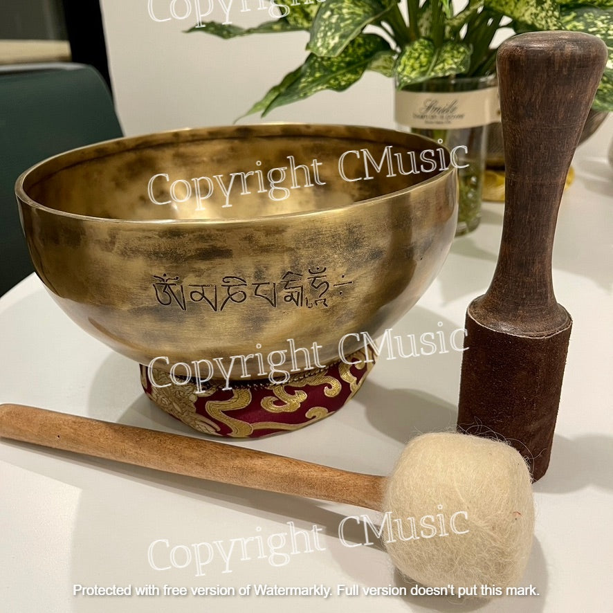 15-27cm Full Moon Singing Bowl 滿月頌缽