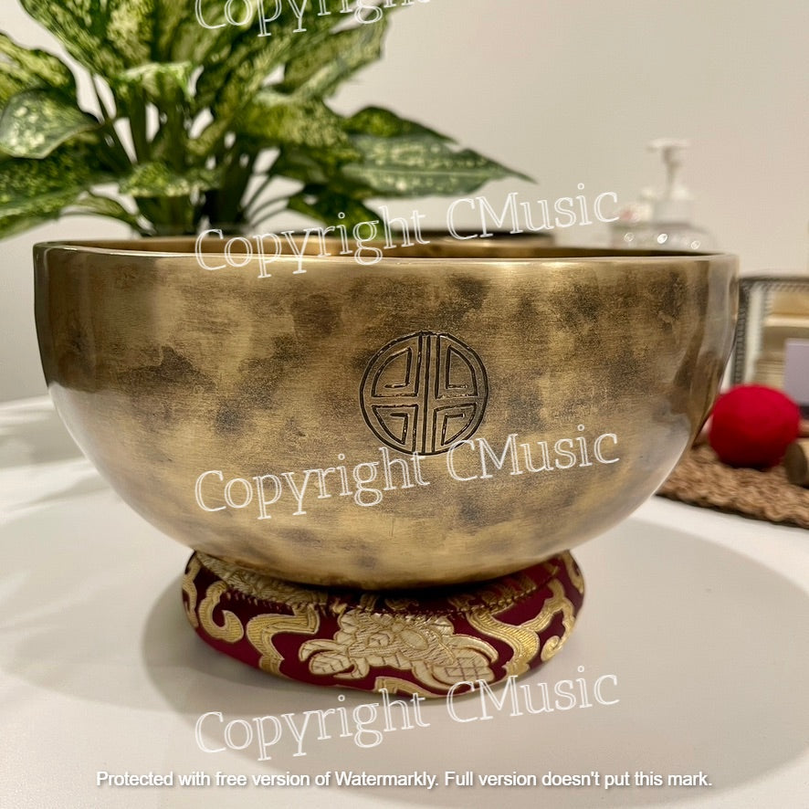 15-27cm Full Moon Singing Bowl 滿月頌缽