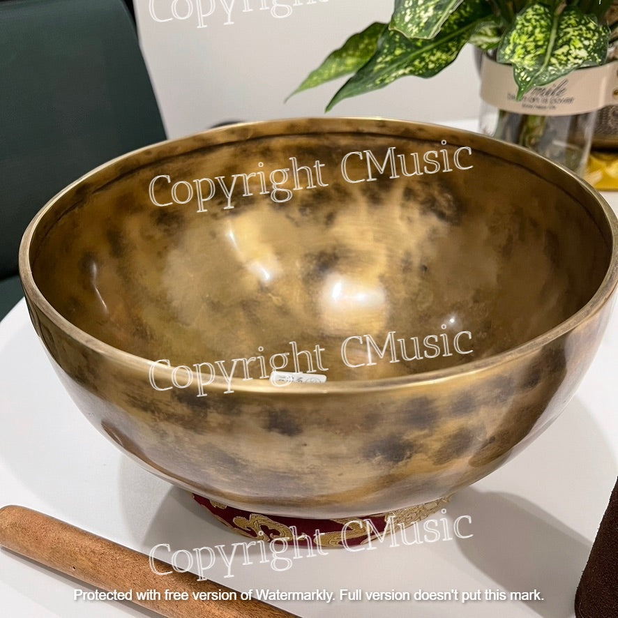 15-27cm Full Moon Singing Bowl 滿月頌缽