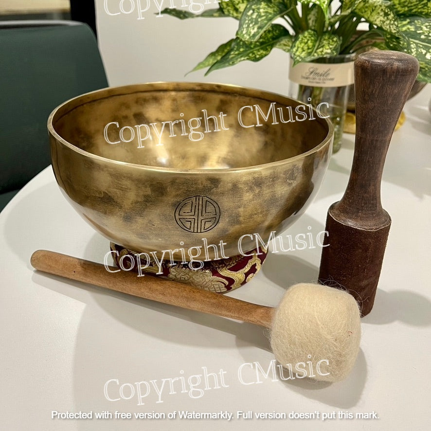 15-27cm Full Moon Singing Bowl 滿月頌缽