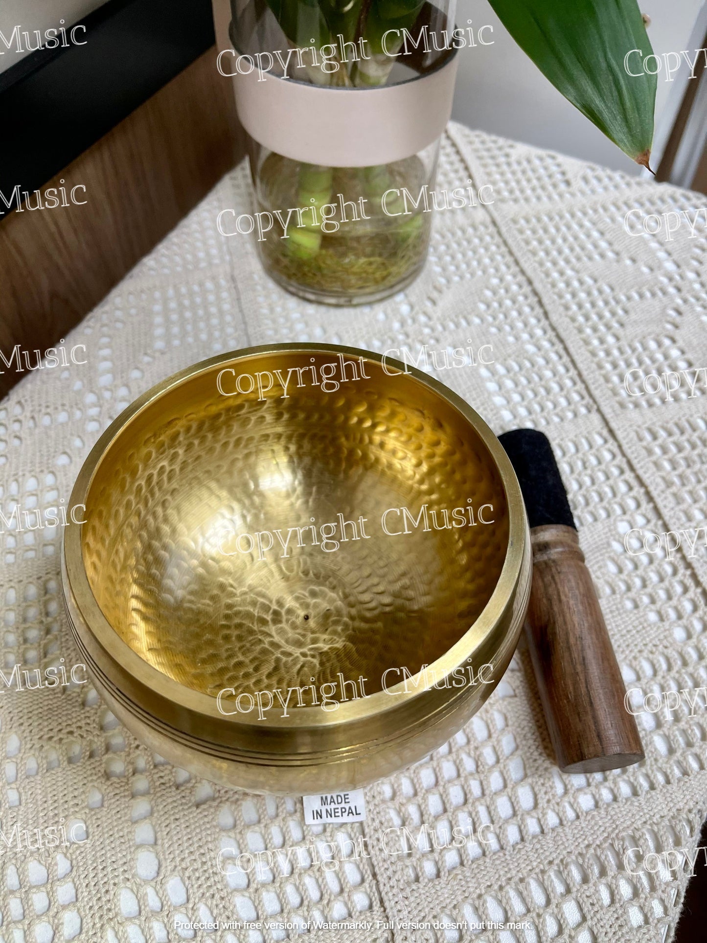Nepal Semi-Hand Bowl 尼泊爾半手工頌缽