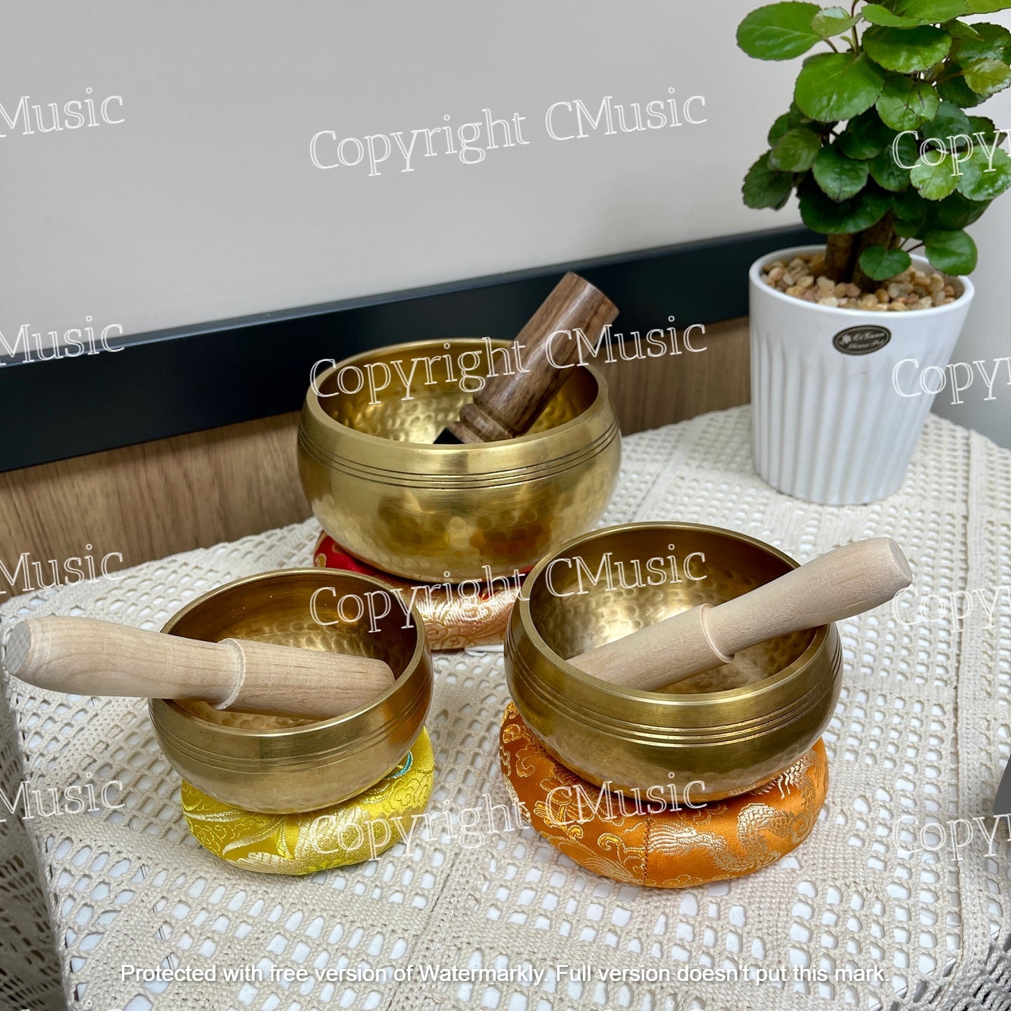 Nepal Semi-Hand Bowl 尼泊爾半手工頌缽