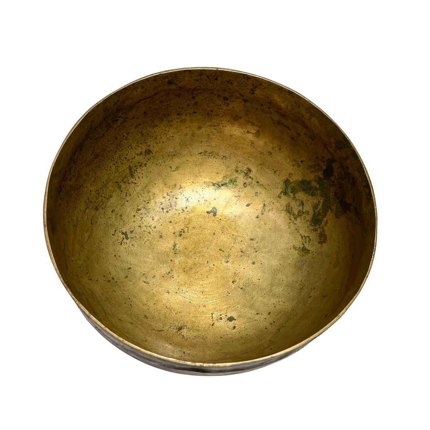 Antique Ultabati Singing Bowl 古董烏塔巴蒂頌缽 19cm-Note A2