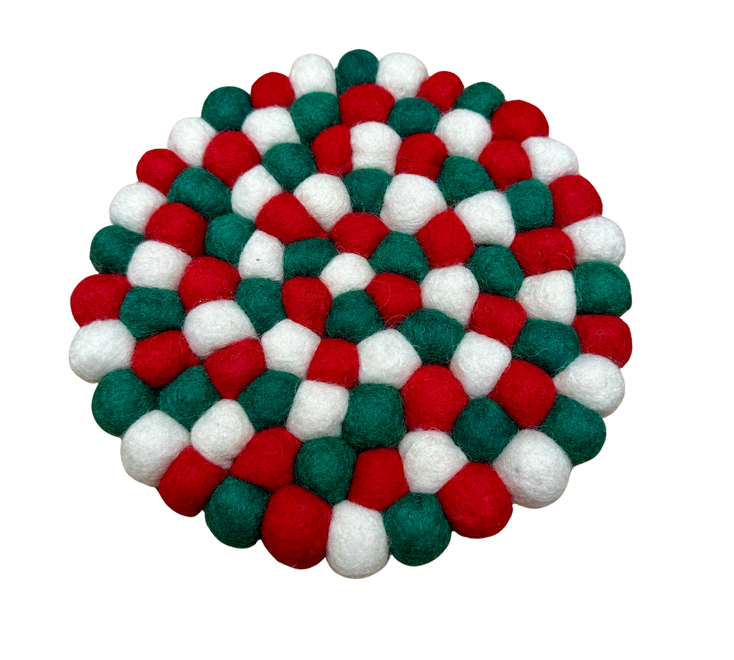 混色羊毛頌缽墊-20cm