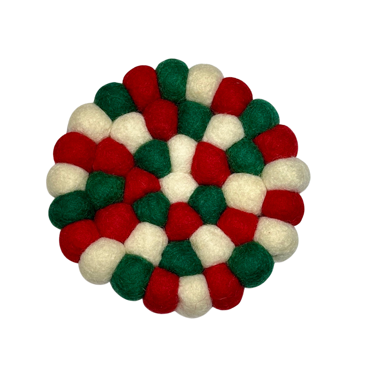 混色羊毛頌缽墊-11-14cm