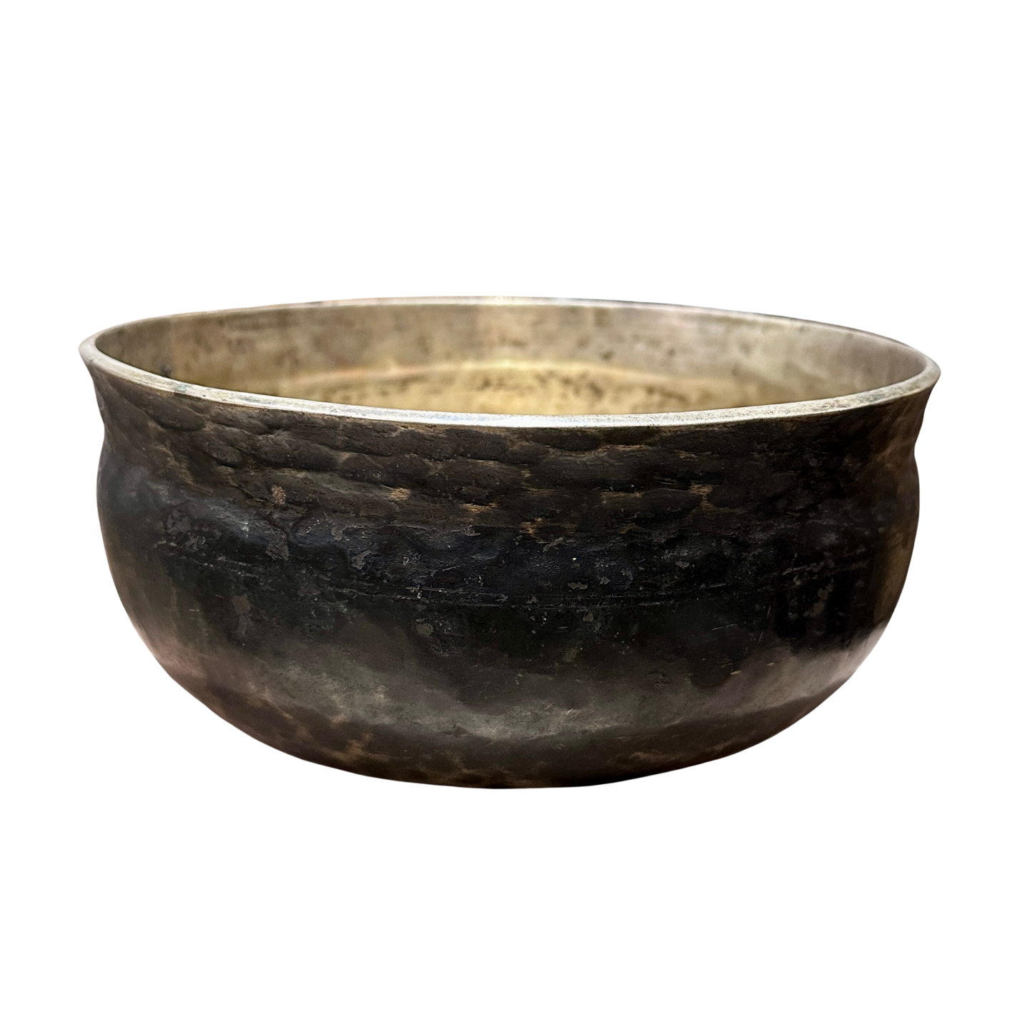 Antique Ultabati Singing Bowl 古董烏塔巴蒂頌缽 23cm-Note C#3