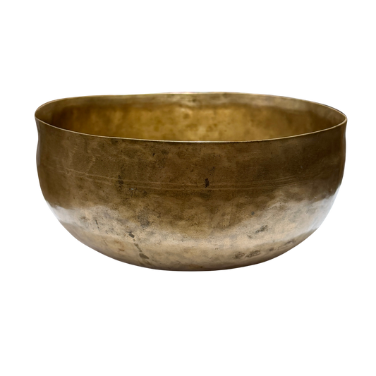Antique Ultabati Singing Bowl 古董烏塔巴蒂頌缽 21cm A#2-AB261001