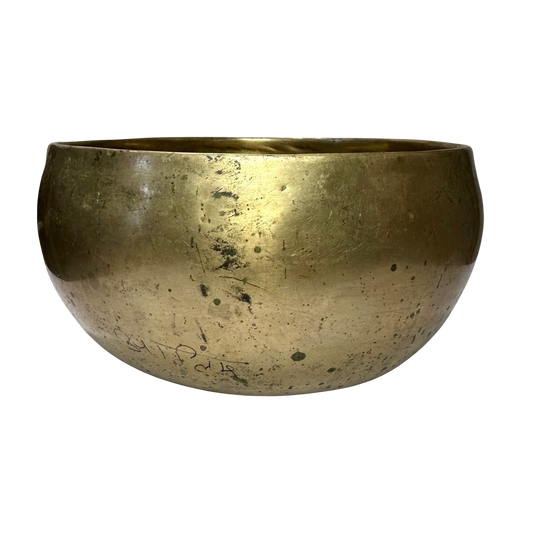Old Singing Bowl 老頌缽 17cm D3 海豚缽-AB261029