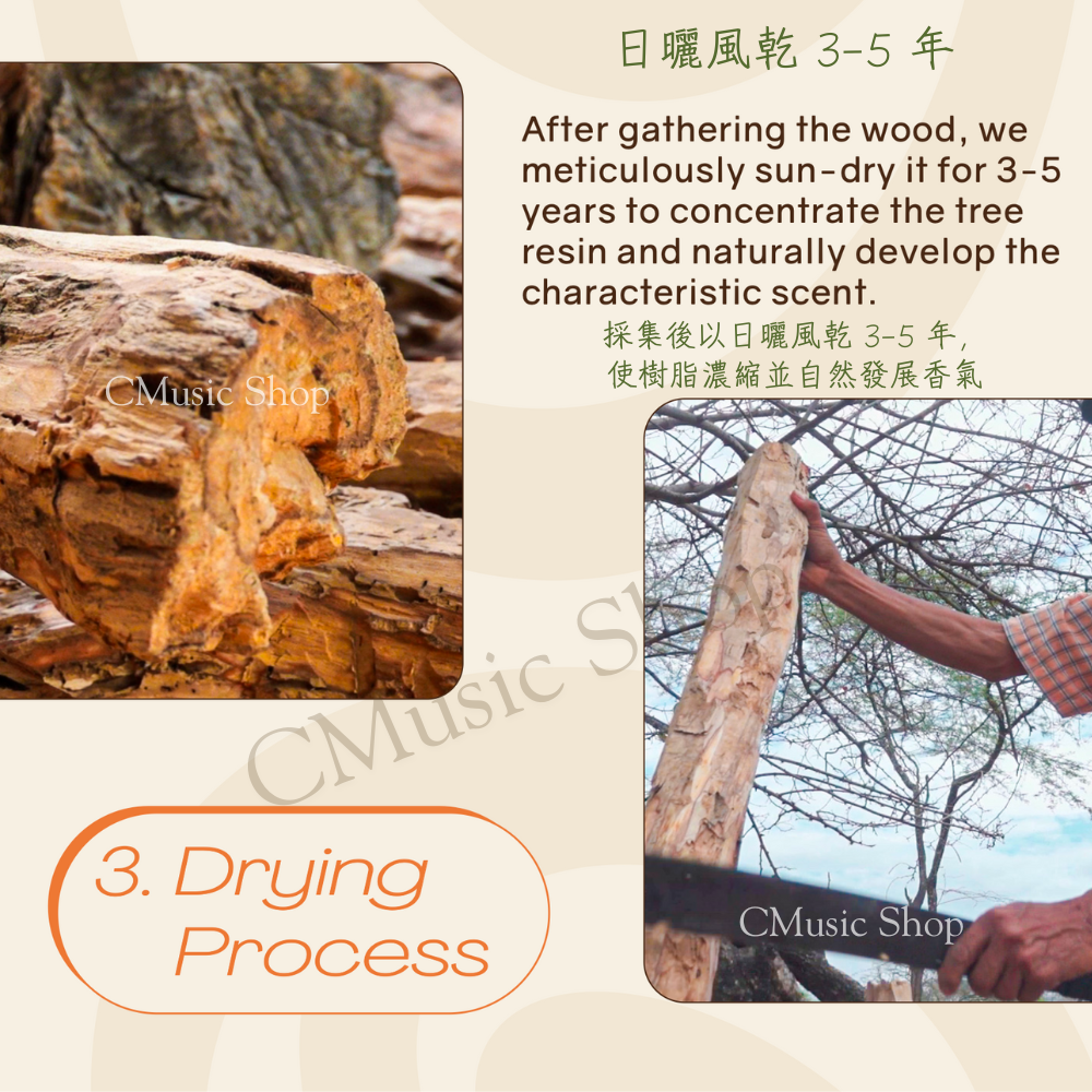 秘魯聖木3-5支 Palo Santo wood 3-5 sticks