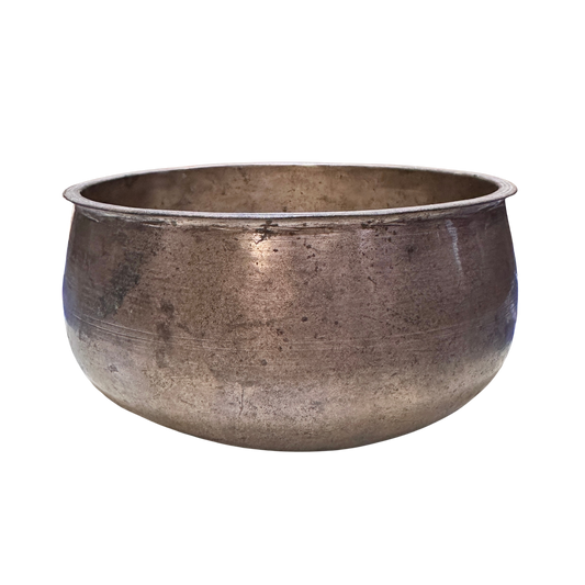 Old Singing Bowl 老頌缽 16cm-Note D4