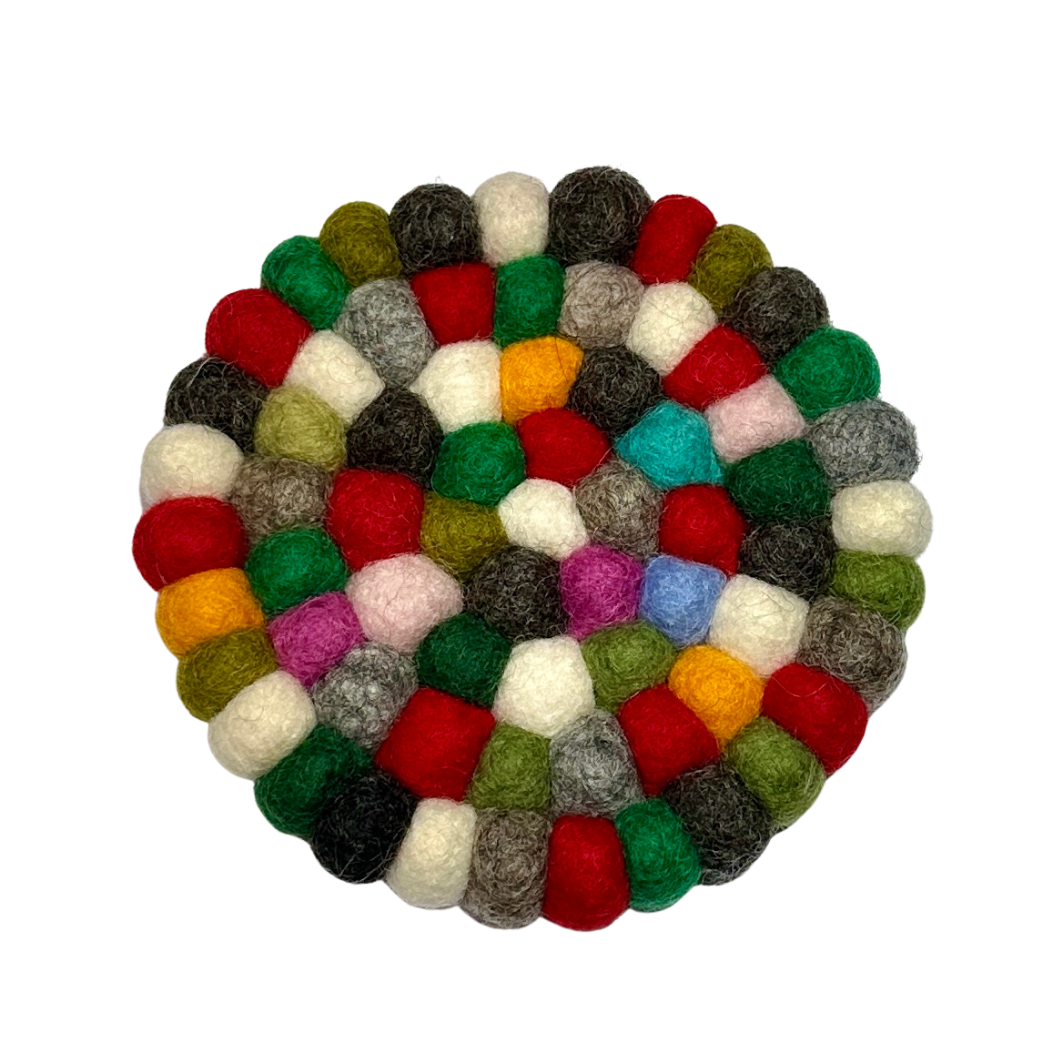 混色羊毛頌缽墊-11-14cm