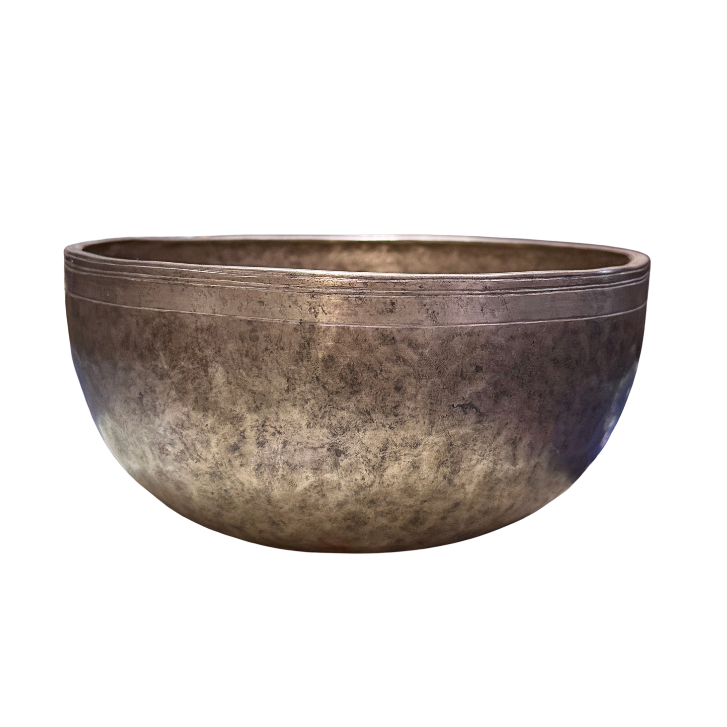 Antique Jambati Singing Bowl 古董頌缽 22cm-Note F3