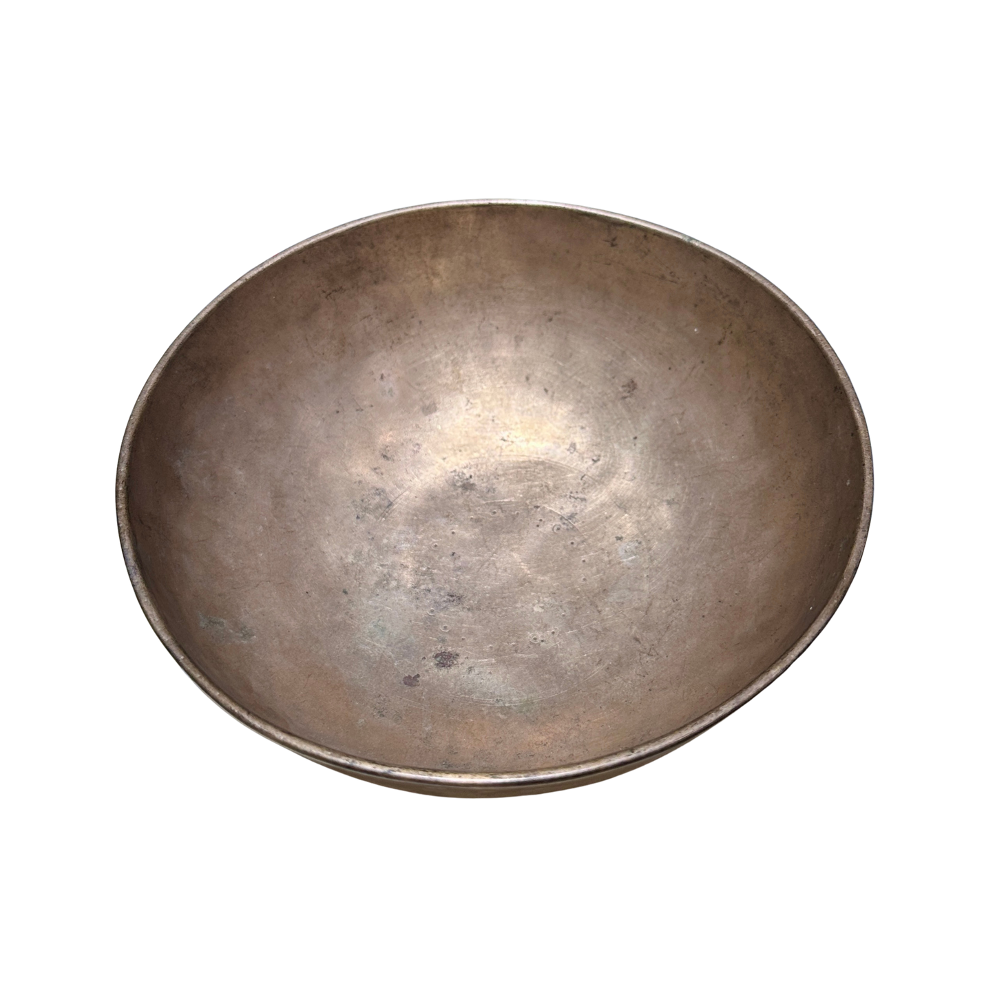 Antique Manipuri Singing Bowl 16cm Note F#3