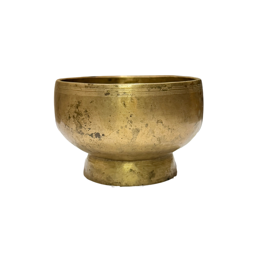 Antique Naga/Pedestal Singing Bowl 納伽古董缽 9.5cm Note D#5