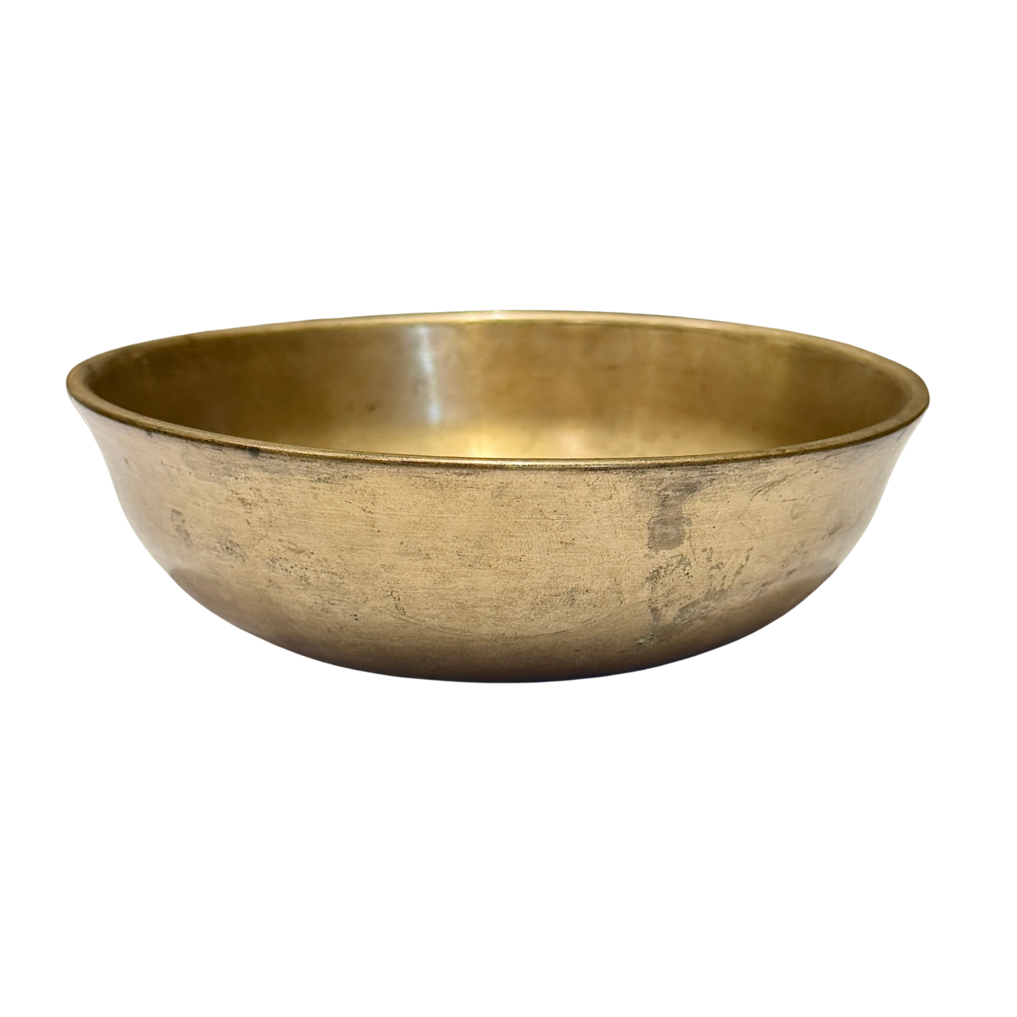 Antique Manipuri Singing Bowl 14cm Note D#4