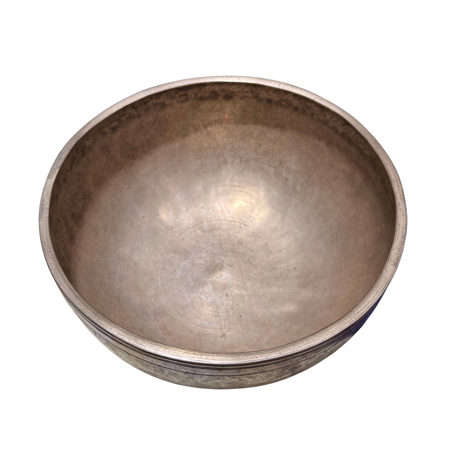 Antique Jambati Singing Bowl 古董頌缽 22cm-Note F3