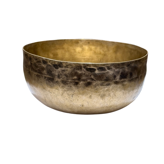 Antique Ultabati Singing Bowl 古董烏塔巴蒂頌缽 18cm-Note B2
