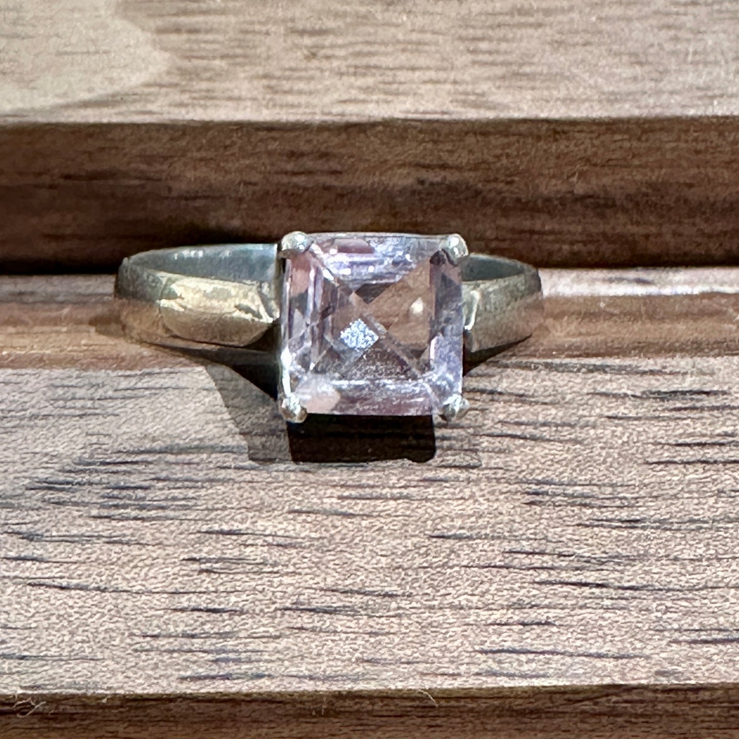 孔賽晶戒指-925純銀 天然水晶