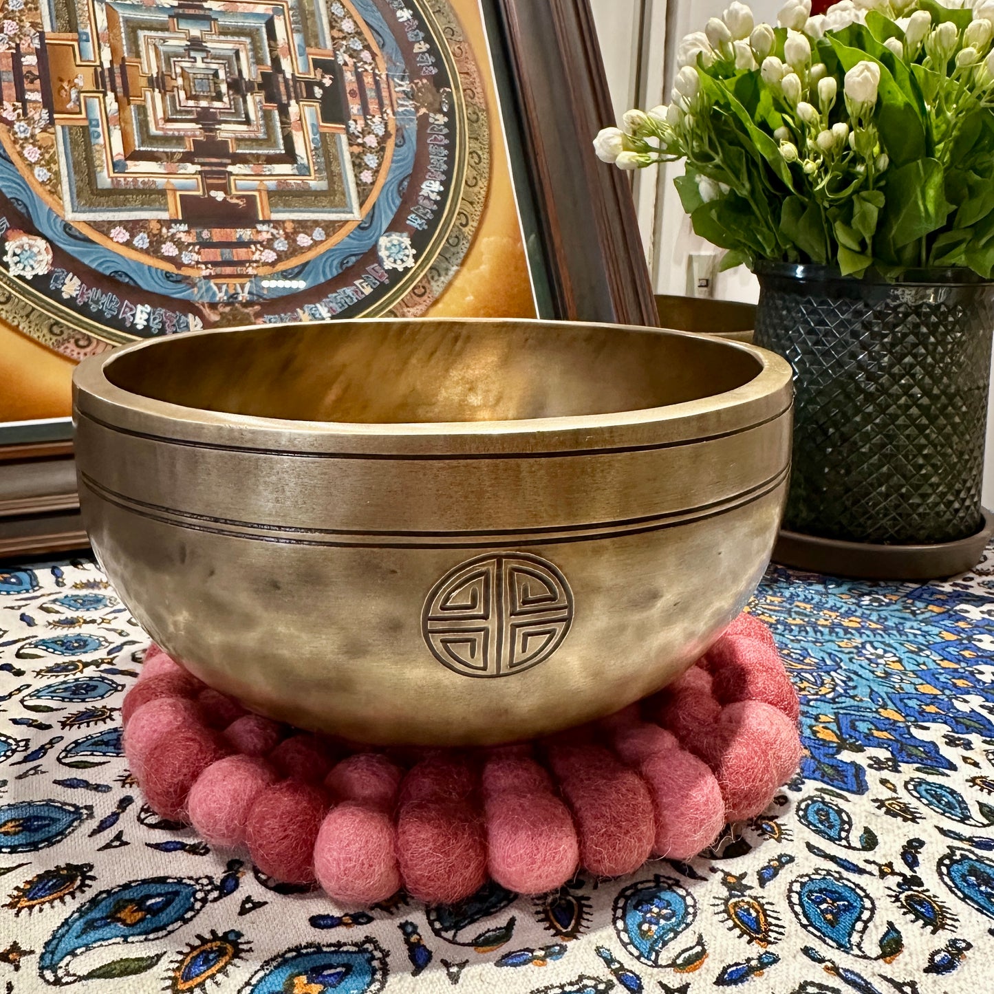 尼泊爾厚身滿月頌缽 | Nepal Thick Full Moon Singing Bowl