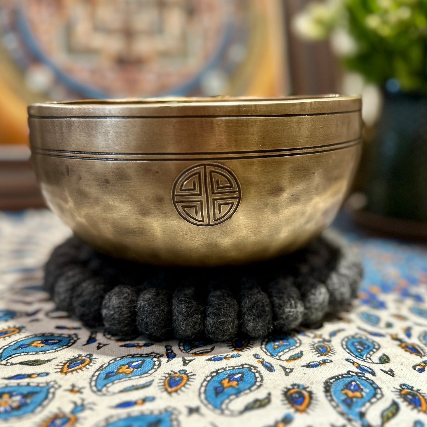 尼泊爾厚身滿月頌缽 | Nepal Thick Full Moon Singing Bowl