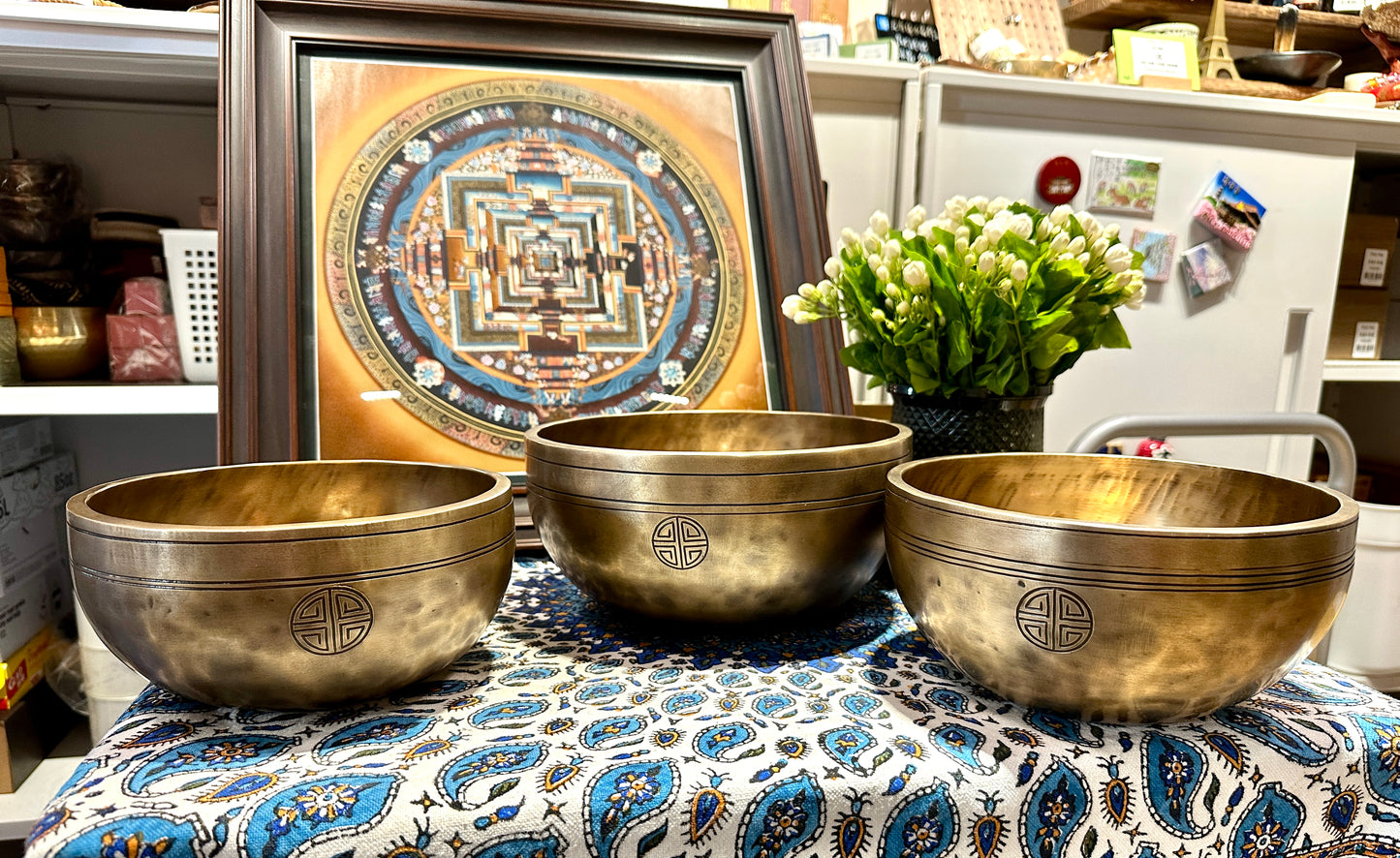 尼泊爾厚身滿月頌缽 | Nepal Thick Full Moon Singing Bowl