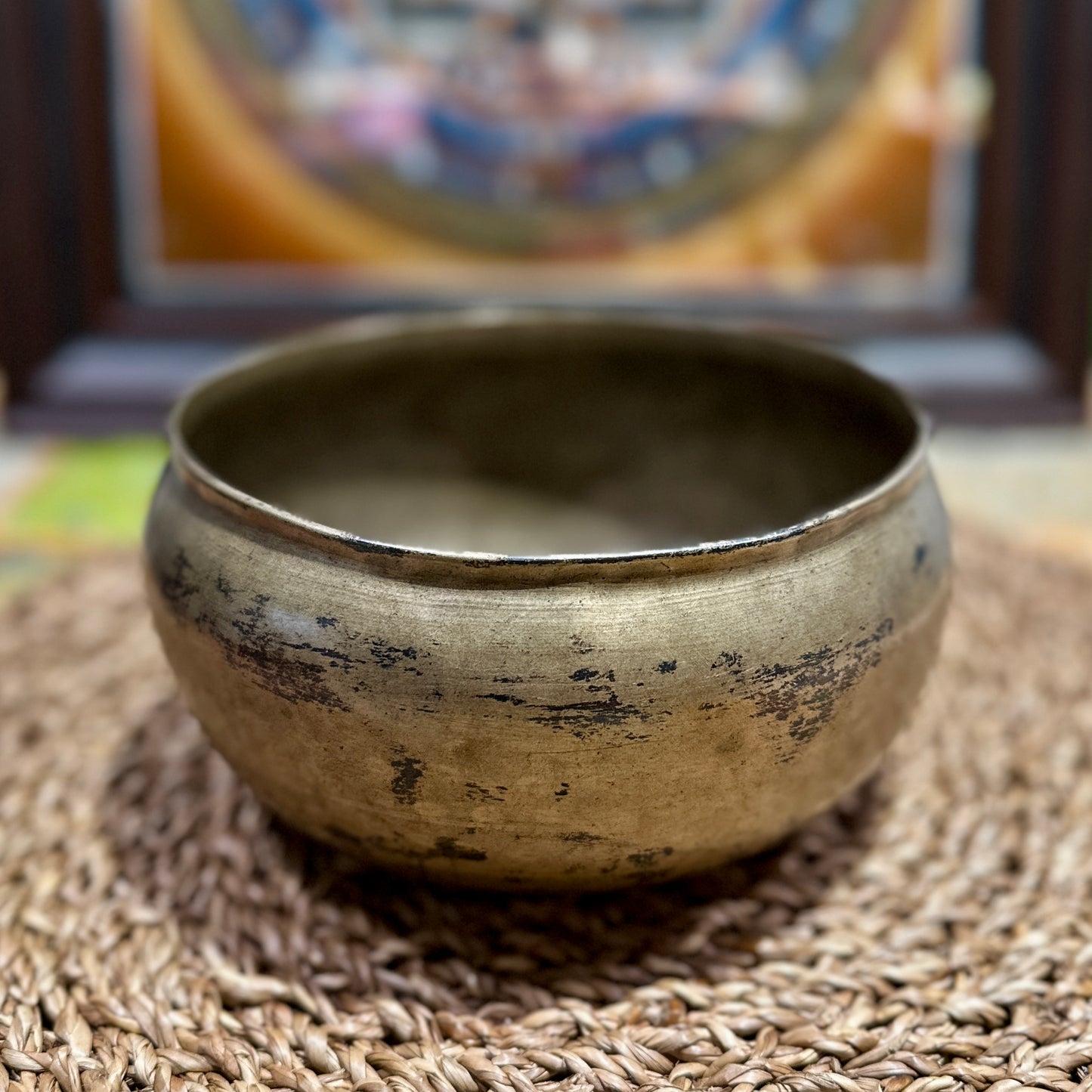 Old Singing Bowl 老頌缽 16cm Note C4 IB240706 七折優惠
