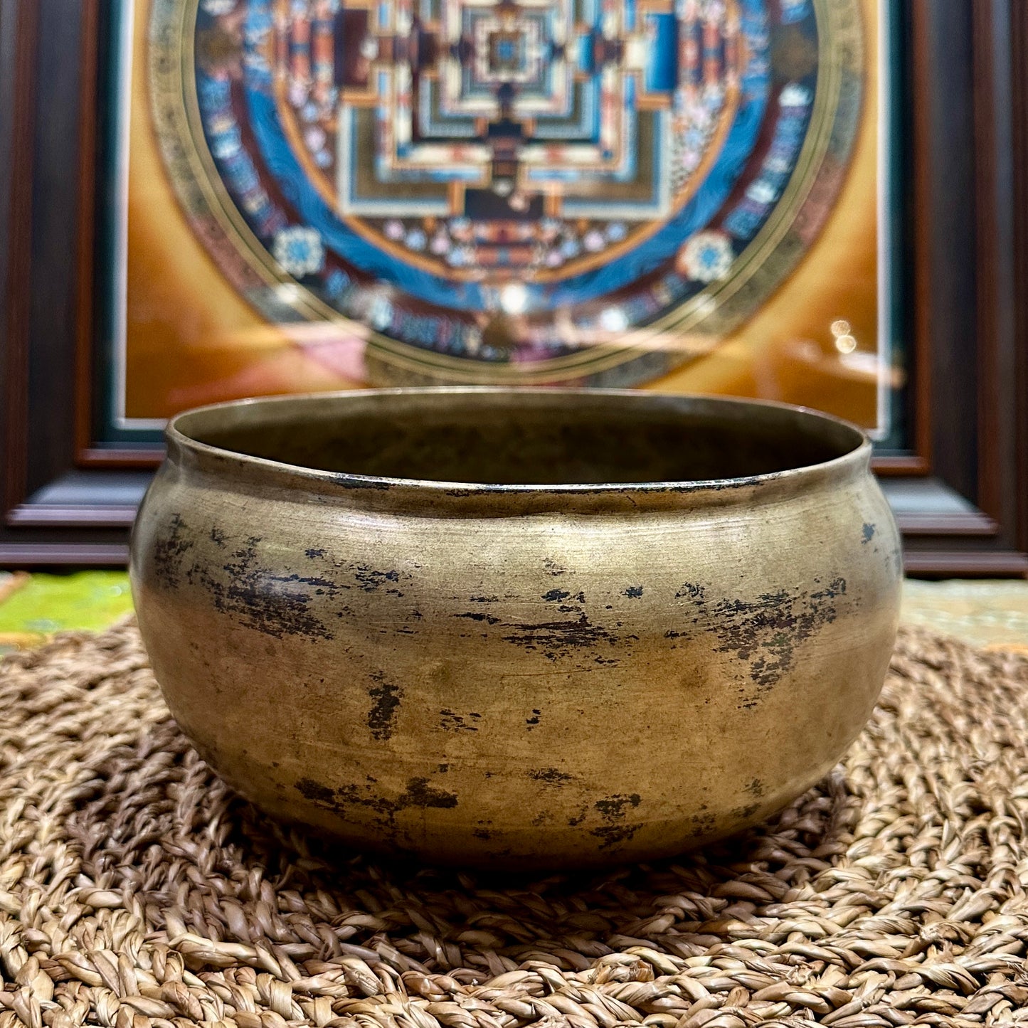 Old Singing Bowl 老頌缽 16cm Note C4 IB240706 七折優惠