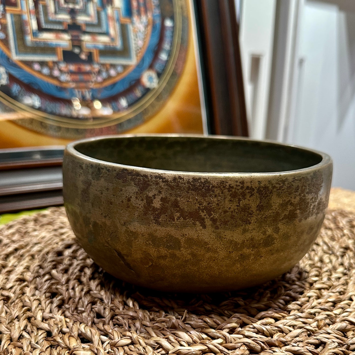 Antique Lingam Singing Bowl 林伽缽