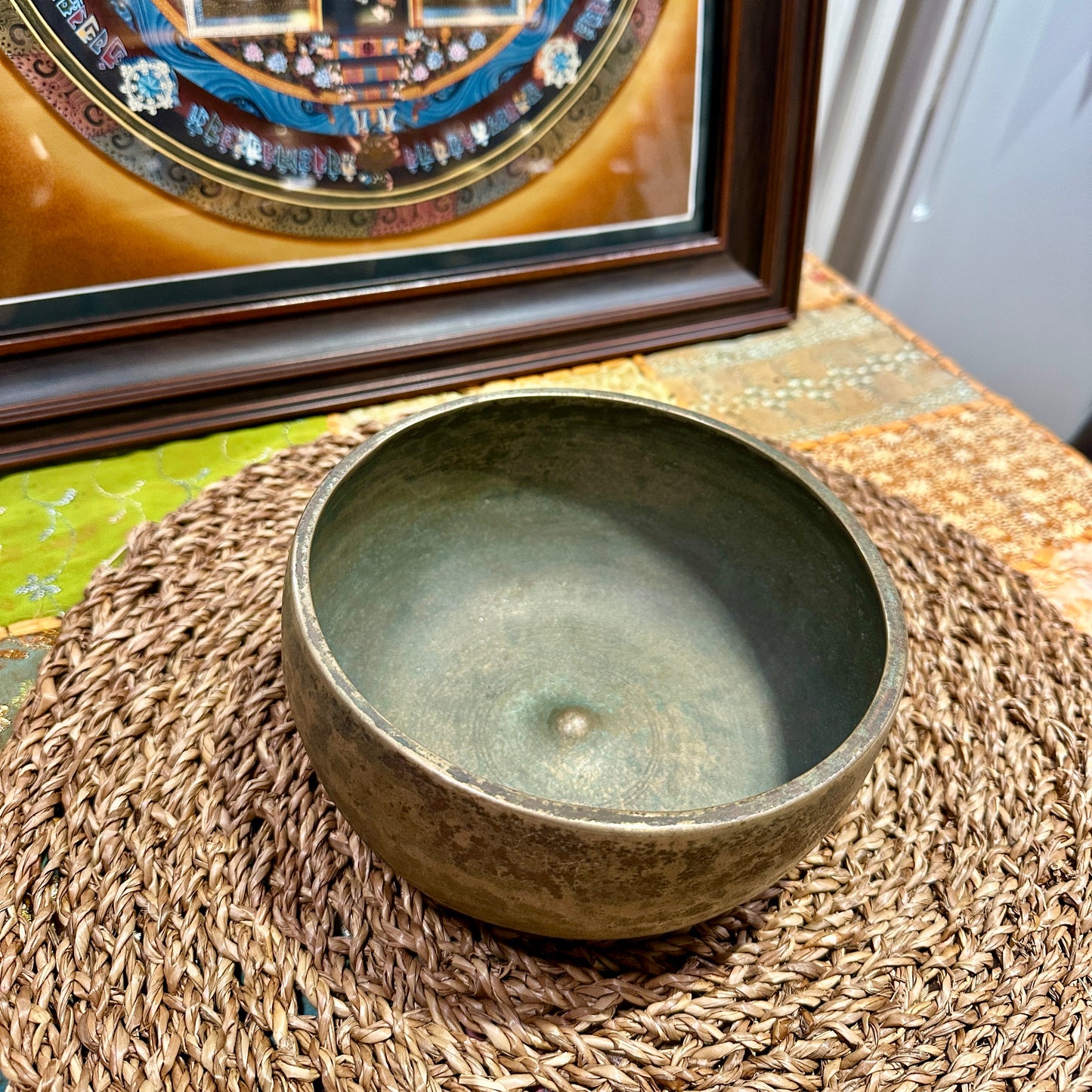 Antique Lingam Singing Bowl 林伽缽
