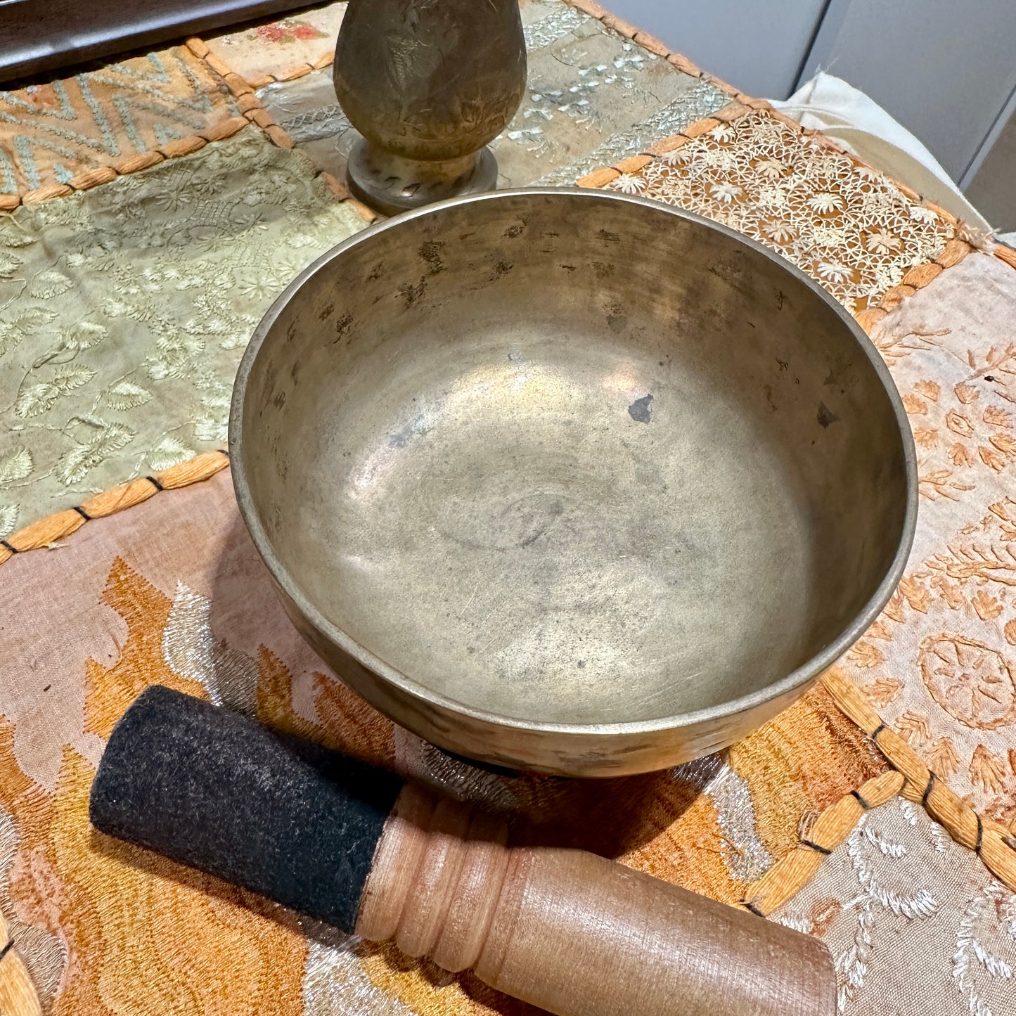 Old Singing Bowl 老頌缽 11.5cm Note E4-半價優惠