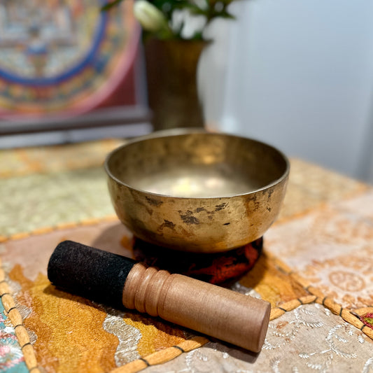 Old Singing Bowl 老頌缽 11.5cm Note E4-半價優惠