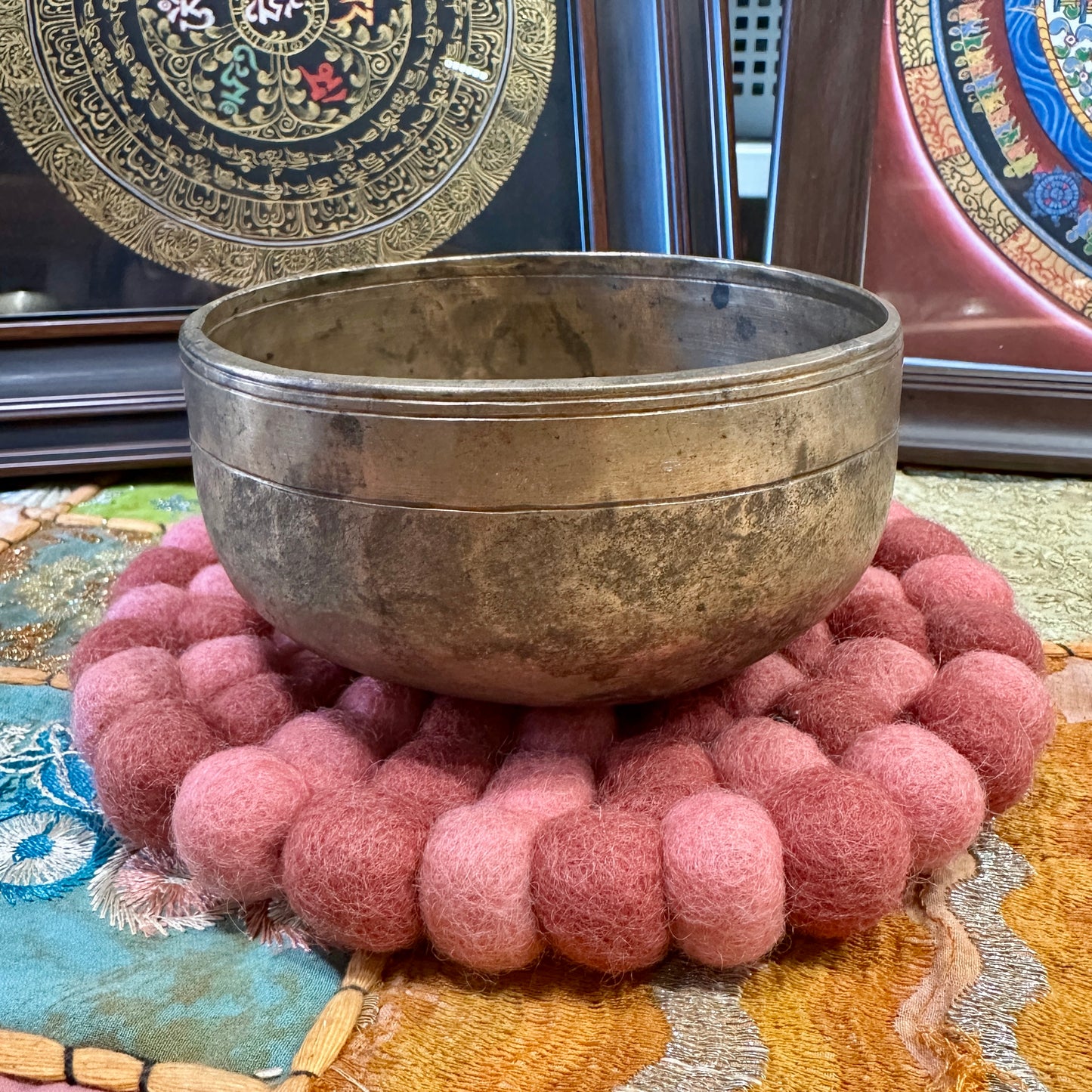 Old Singing Bowl 老頌缽 12cm Note A4-半價優惠