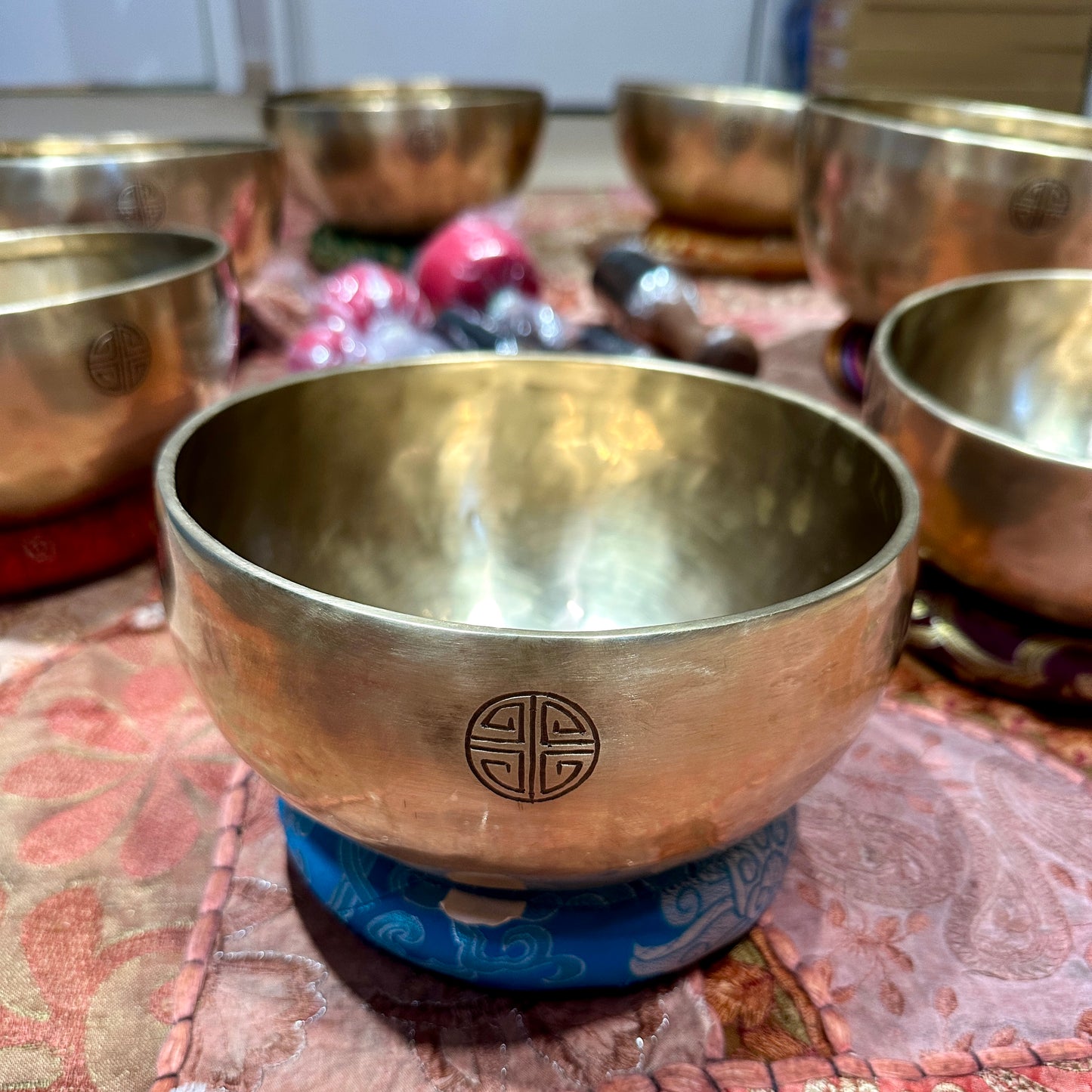 Full Moon Chakra Set 七輪手工滿月頌缽