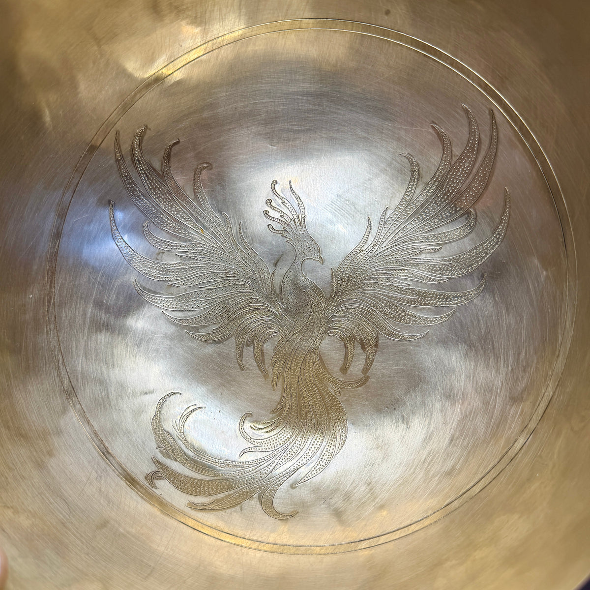 尼泊爾手工雕刻頌缽 Hand-Engraved Singing Bowl from Nepal