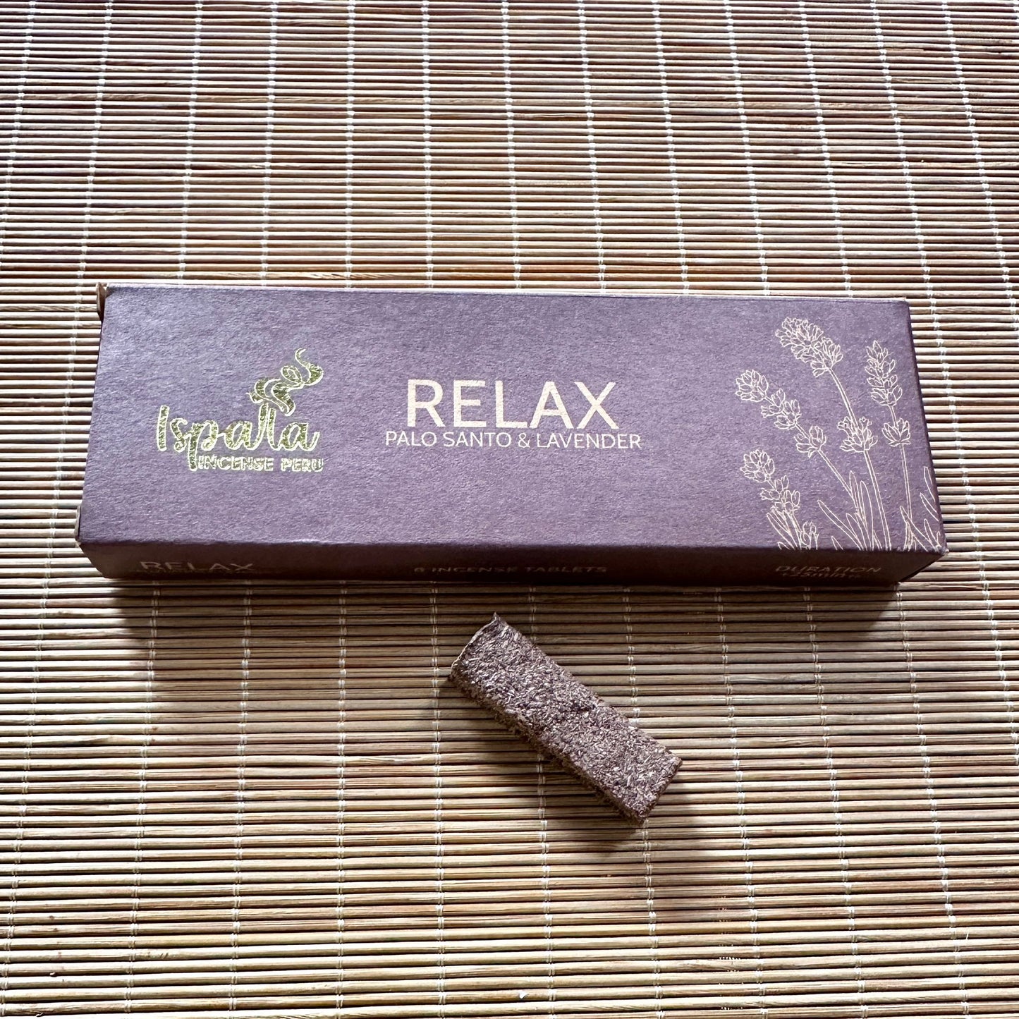 ISPALLA 秘魯聖木+薰衣草香片 Palo Santo & Lavender Tablet