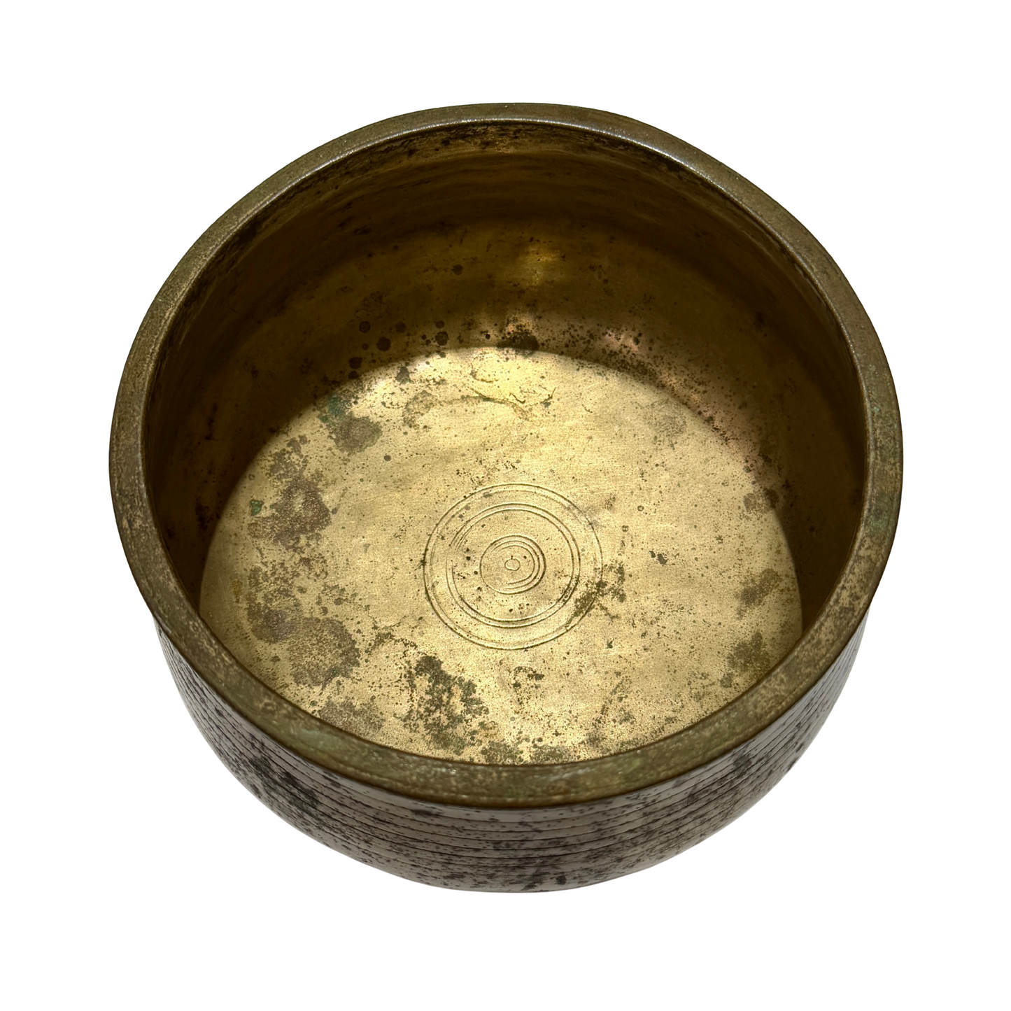 Old Singing Bowl 老缽 17cm Note F4