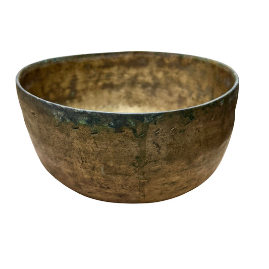 Old Singing Bowl 老頌缽 18cm-Note G3