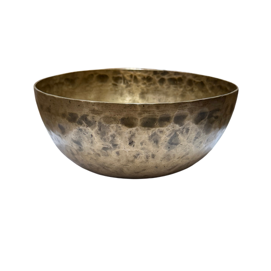 Antique Jambati Singing Bowl 古董頌缽 21cm-Note A2