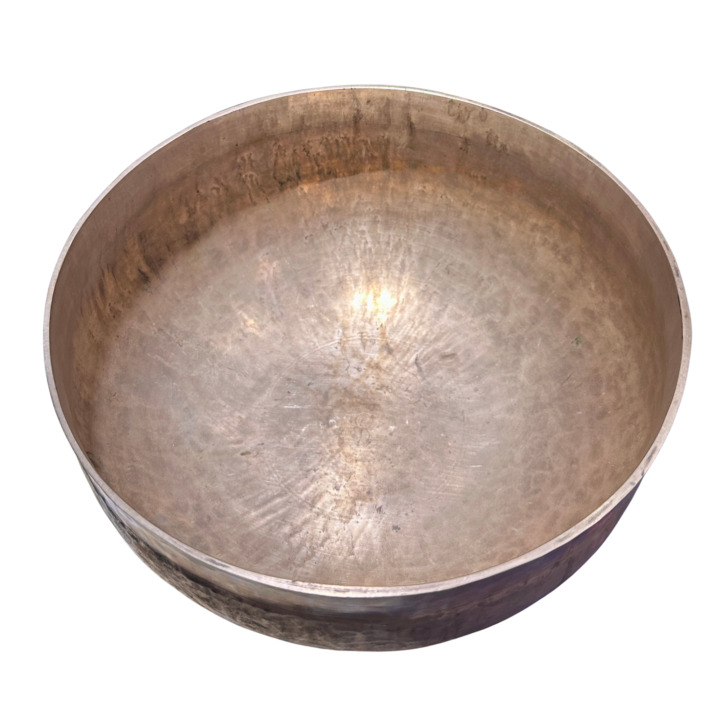 Antique Ultabati Singing Bowl 古董烏塔巴蒂頌缽 28cm-Note G2 罕有